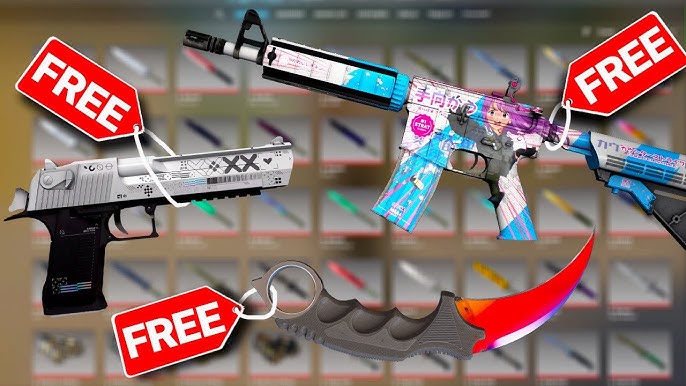 free cs2 skins